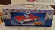 New Vintage 1956 Corvette Red Cookie Jar Enesco NEW IN BOX