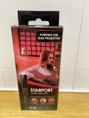 BlissLights Starport USB Laser Star Projector for Game Room Decor Bedroom Dj