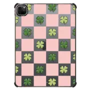 iPad Pro 11-inch (3rd/4th gen) iPad Impact Case Clover Check by Megan McKean