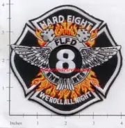 Florida - Fort Lauderdale Engine 8 FL Fire Dept Patch - Hard Eight