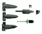 DIY Kit - Coolroom Door Latch 3 Hinges 8m Rubber Seal Commercial Industrial Use