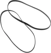 GLEAVI 2pcs Replacement Turntable Belt for Phonograph Rubber Record Player Drive Belt
