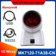 Honeywell MK7120-71A38-CN 1D Imager USB/RS232 Handsfree Barcode Scanner w Cable