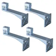 4 x Universal Indoor Outdoor CCTV Security Camera Bracket Wall Ceiling Mount wsf