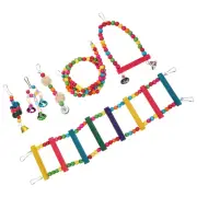 Funny Birds Toy Parrot Entertainment Toys Chew Hamster Cages