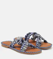 [Zimmermann] Zimmermann Braided Strap sandals AU 6 blue