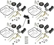 Carburetor Rebuild Replacement Repair Kit with Float for Godl Wing GL1100 GL1100A GL1100I 1980-1983 Interstate Aspencade