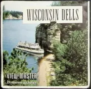 WISCONSIN DELLS 3d View-Master 3 Reel Packet NEW SEALED