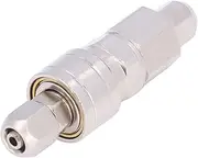 Air Coupler Plug Kit, Stainless Steel Self Locking Quick Connect Pneumatic Hose Fittings, for Industrial Supplies (Self-Locking Quick Connection Φ8 Lock Pipe)
