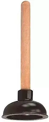 Small Drain Plunger - Perfect Size for Unclogging Slow Sinks, Drains, Tubs and S
