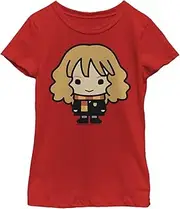 Girls Harry Potter Chibi Hermione Girl's Solid Crew Tee
