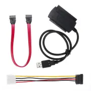 SATA/PATA/IDE to USB 2.0 Adapter Converter Cable for Hard Drive Disk 2.5" 3.5"