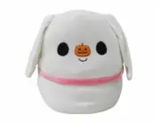 Kellytoy Squishmallows The Nightmare Before Christmas Zero 8” Plush Toy