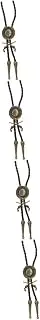 [WOFASHPURET] 2pcs Bolo Tie Men's Necklaces A Necklace Men Necklace Chain Mens Silver Necklace Mens Tie Men Tie Accessories Bolo Necktie Bolo Necklace Shirt Chain Pu Leather Rope Man Adjustable