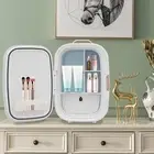 Beauty Fridge for Comestic Storage Cosmetics Refrigerator Compact Fridge White