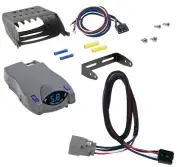 Clam Shell P2 Trailer Brake Control for 20-24 Gladiator 18-24 Wrangler JL Wiring