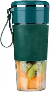 [Maizoon] Portable Blender Personal Size Juicer Cup Shakes and Smoothies Travel Mini Mixer with 1200mah USB Rechargeable 3d 6 Blades Handheld Use in Sports Gym Outdoors 300ml/10oz Green