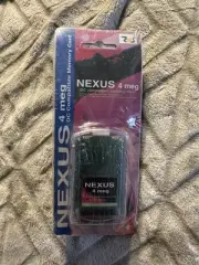Nexus 4MB 4 Meg Clear For Sega Dreamcast Memory Card With PC Link