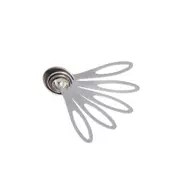 5pc Cuisena Stainless Steel Measuring Spoons Baking Utensil Set