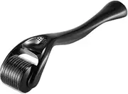 Derma Roller - 540 Microneedle Microdermabrasion Face Roll Hair Growth Tool - Microneedling Titanium Micro Needles - Includes Ebook & Storage Case