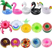 Ishyan Inflatable Drink Holder, 15 Pack Drink Floats Inflatable Cup Holders F...