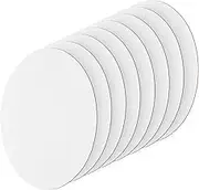 NBEADS 8 Pcs Oval Painting Canvas Panels, Blank Canvas Drawing Boards for Oil & Acrylic Painting Students Artist Hobby Painters and Beginners, 30x20cm