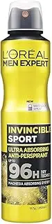 L'Oreal Paris Men Expert Men Expert Invincible Sport Anti-Perspirant Deodorant, 250 ml