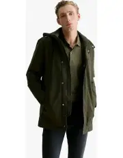 [Trenery] Technical Padded Jacket in Deep Forest
