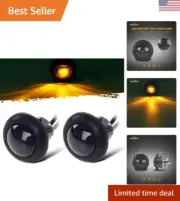 Compact Mini LED Grill Lights - Multi-functional Marker Lamps for Vehicle Safety