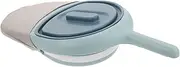 Elderly Bedpan Lid Portable Urinal for Patients Seniors Easy Clean Comfortable Plastic Bed Pan Random