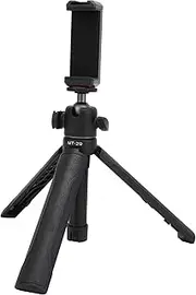 Selfie Stick,Extendable Aluminum Alloy Selfie Stick Tripod,Portable Phone Tripod with 1/4in Cold Shoe Mount Compatible with All Phones, Denashrs02wcvodt