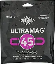 Rotosound strings for electric bass ULTRAMAG 52 ALLOY ROUNDWOUND 5-str. UM45-Standard 45-130, Grey