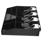 Money Organizer Cash Drawer Tray Teller Combination Compartment