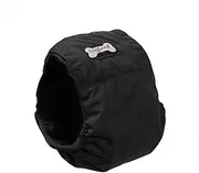 Male Dog Anti Oestrus Courtesy Pants Anti-Piss Stain TPU Waterproof Physiological Pants Four Seasons Breathable and Absorbent Nappies Machine Washable Pet Hygiene Pants (S,Black)