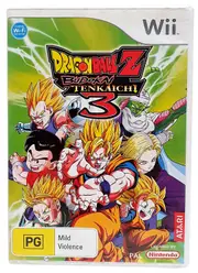 Dragon Ball Z Budokai Tenkaichi 3 Nintendo Wii PAL *No Manual* Wii U Compatible (Preowned)