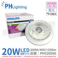 在飛比找松果購物優惠-【PHILIPS飛利浦】LED 20W 930 3000K 