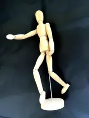 New Wooden Adjustable Figure Model Mannequin Art Sketch Drawing Moving Statue