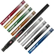 HK Army LAZR Barrel Kit - Luxe / Ion - Polished Black / Colored Inserts
