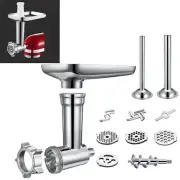 Kitchen Meat Grinder Sausage Stuffer Attachment Set For KitchenAid Stand Mixer
