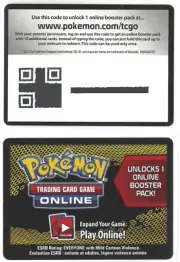 POKEMON TCG (PTCGO) BW Next Destinies UNUSED Booster Pack ENBW4BST01 ONLINE CODE