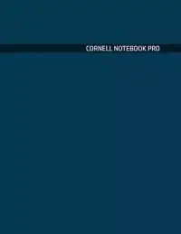 在飛比找博客來優惠-Cornell Notebook Pro: Large No