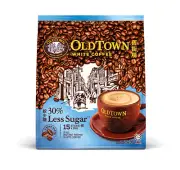 FAST DELIVERY HALAL 2 packs Oldtown White Coffee 3 in 1 30% less Sugar