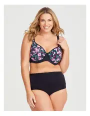 [Taking Shape] Underwire Soft Cup Support Bra in Multi
