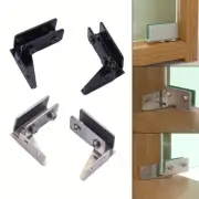 Magnetic Touch Glass Hinge Smooth Secure Installation Set of 2