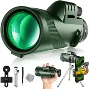 APEXEL Powerful 80X100 HD Monocular Telescope Long Range Zoom Tripod BAK4 Prism