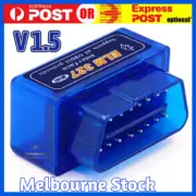 ELM327 V1.5 OBDII OBD2 Bluetooth Car Diagnostic Tool Auto Scanner for Android De