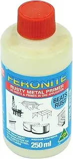 Uni-Pro Feronite 2-In-1 Rusty Metal Primer and Converter, 250 ml