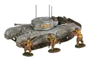 CHURCHILL TANK BRITISH ARMY HOLLAND 1944 WITH 3 FIGURES - CORGI CC60109 1/50