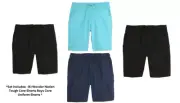 Boys Wonder Nation Assorted Colors Tough Core Uniform Shorts SZ L (10/12) SET