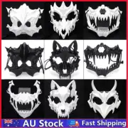 Halloween Cosplay Mask Dragon Tiger Wolf Mask Animal Theme Party Costume Props